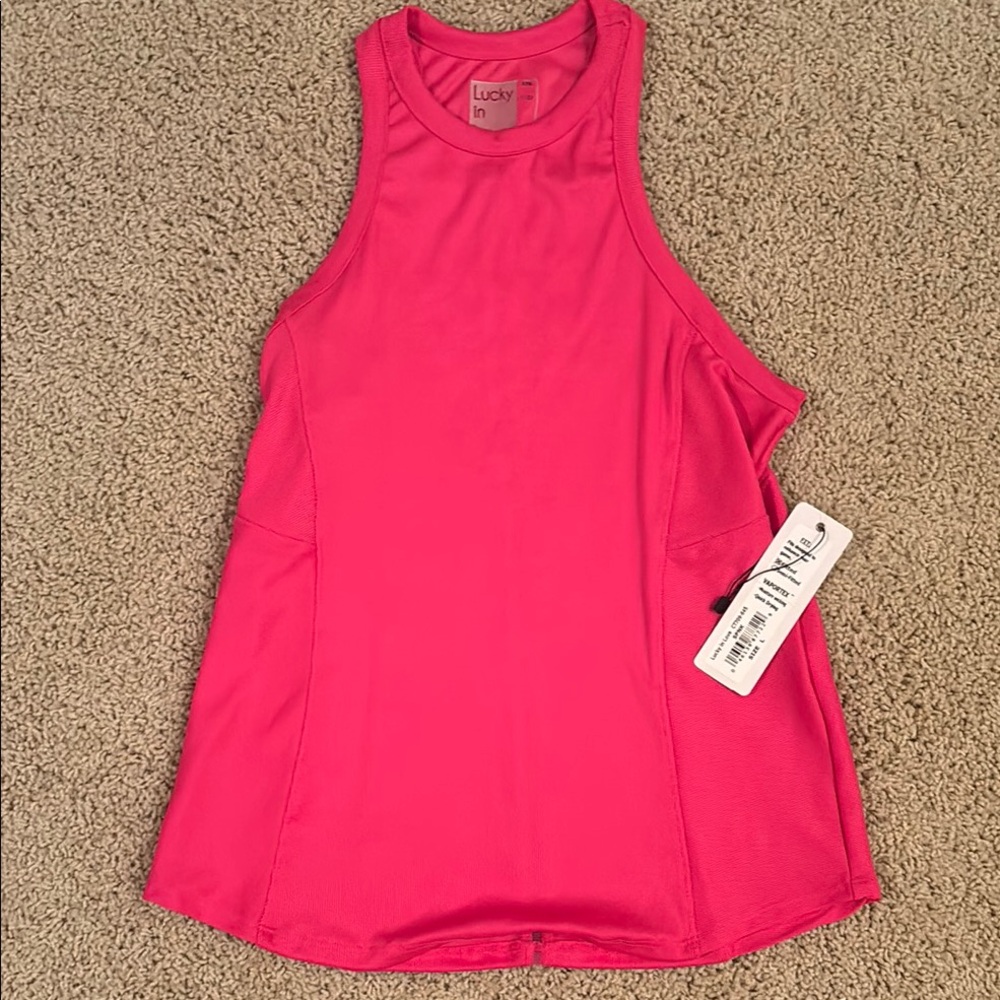 Nwt Lucky in love tank size L